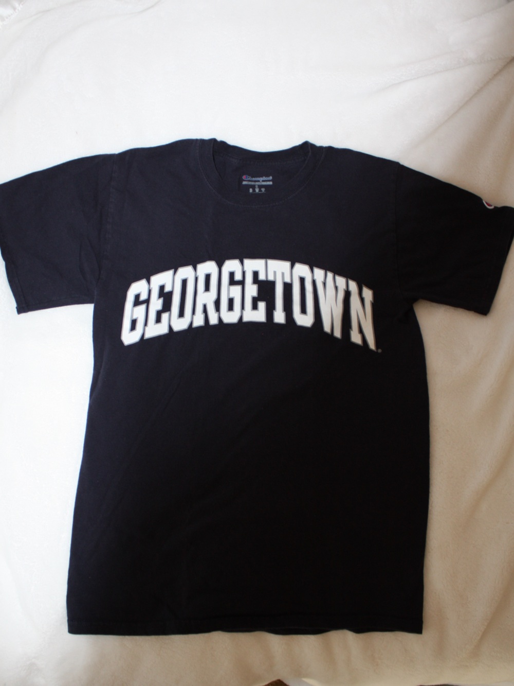 Georgetown University Navy Short Sleeve Tee